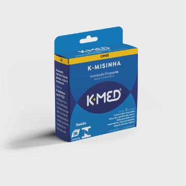 Imagem de Preservativo k-med k-misinha tradicional com 3 unidades