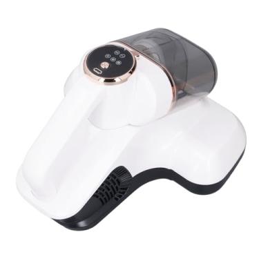 Imagem de Aspirador de pó de Cama Aspirador de Tecido Portátil 10Kpa Sucção Forte Design Sem Fio Filtro HEPA Recarregável Alça Ergonômica Copo Integrado Superior e Inferior