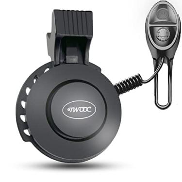 Imagem de BSSOK Buzina Elétrica Para Bicicleta Para Adultos, Volume Ajustável De 100-120 Db, Campainha Eletrônica Alta Para Bicicleta, 4 Sons Clássicos, Bateria Recarregável Usb, Campainha Elétrica À Prova D