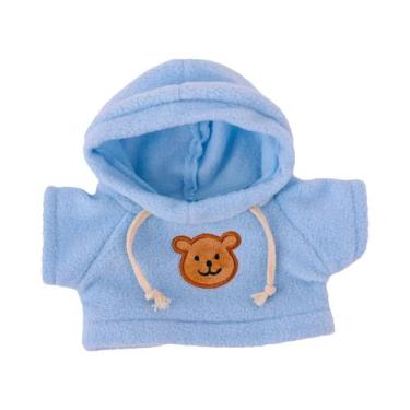 Imagem de Boneca de Pelúcia Lalafanfan Pato com Capuz - 30cm - Brinquedo Infanti