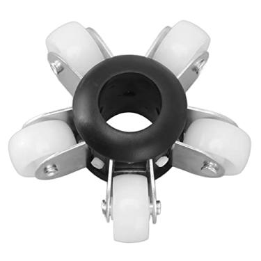 Imagem de Roda da Câmera de Esgoto, Aço Inoxidável 90mm Câmera de Esgoto Rolo de Rolo de Proteção Tampa de Proteção para Câmera de Inspeção de Oleoduto de Esgoto de 23 Mm