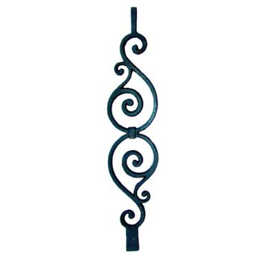 Imagem de Grade Ferro Fundido Arabesco Varanda, Sacada, Escada 80X17Cm