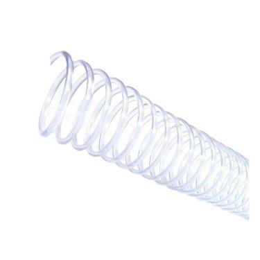 Imagem de Espirais p/ Encadernação Cristal Transparente 14mm 85f 100