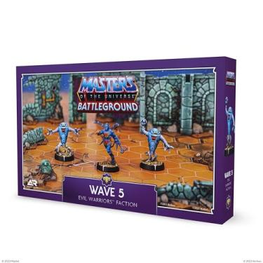Imagem de Masters of The Universe Battleground RPG Expansion Set Wave 5 Evil Warriors Faction - Includes 3 Character Minis Webstor and 2 Hover Robots, Rulebook and More - for Ages 14+