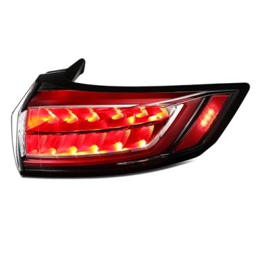 Imagem de DNA MOTORING Lâmpada traseira traseira direita estilo original compatível com Ford Edge 2015-2018, FO2800243, FT4Z13405A, HT4Z13405A, OEM-TL-048-R