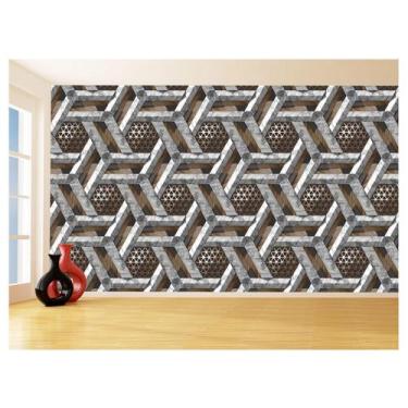 Imagem de Papel De Parede 3D Textura Sala Quarto Cozinha 3,5M Txt175 - Você Deco