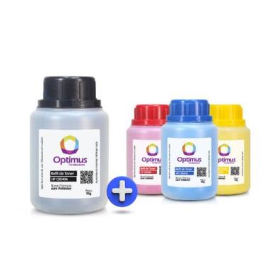 Imagem de Kit Refil Pó Toner para LaserJet CP1215, 1215, CP1515n, CP1515, CM1312