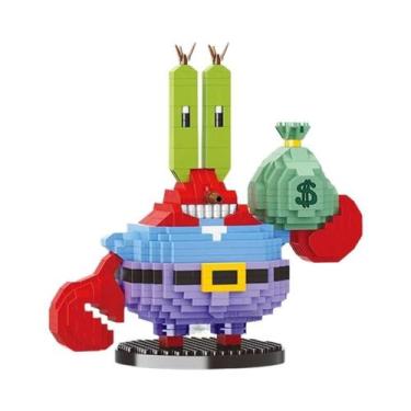 Imagem de Spongebob Krusty Krab Casa De Abacaxi Squidward Patrick Star Blocos De