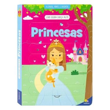 Imagem de Livro Quebra-Cabeca Palito: Princesas