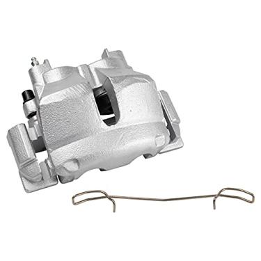 Imagem de TRQ Pinça de freio dianteira esquerda com suporte lateral do motorista compatível com Jeep Grand Cherokee 1999-2002