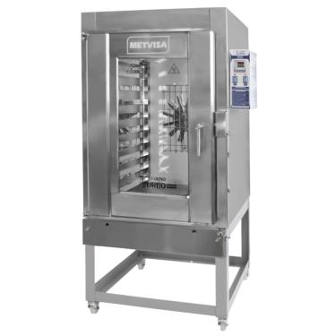 Imagem de FORNO TURBO GAS 300 PÃES BAIXA PRESSAO - FTG300B -  METVISA