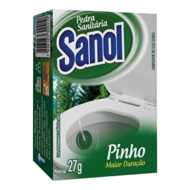 Imagem de Pedra sanitaria pinho 27g sanol