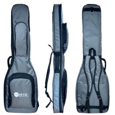 Imagem de SEMI CASE RÍGIDO P/ CONTRA BAIXO CINZA "AMS"