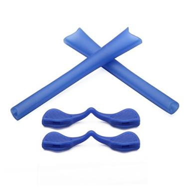 Imagem de Eye Opening Stuff 1 par de kits de reposição para óculos de sol Oakley Radar Path/Range/Pitch/Edge OO9184/XL - Kits azuis