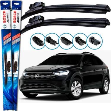 Imagem de Par Palheta Limpador Parabrisa Nivus 2020 2021 2022 2023 2024 2025 Bos