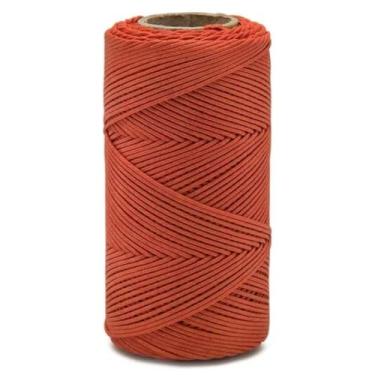 Imagem de Cordão Encerado Danitex 1mm Class 05 (4728 – tangerina, 1mm)