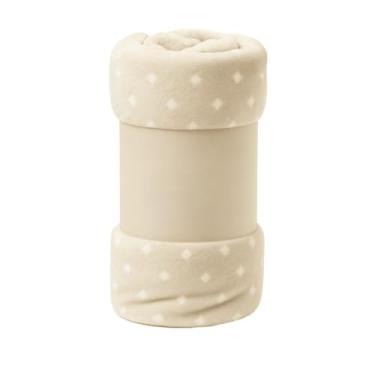 Imagem de KIT 2 UND MANTA INFANTIL BEBE SOFT COBERTOR ANTIALERGICO MENINA MENINO 1m x 0,90m (1UND PREMIUM BEGE)