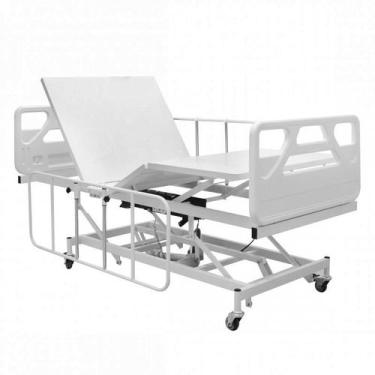 Imagem de Cama Confort Motorizada Elétrica C/ Elevação Grades Idoso - Supra Stee