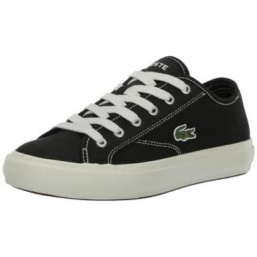 Imagem de Lacoste Tênis feminino Backcourt, Blk/Off Wht, 37