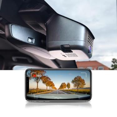 Imagem de Fitcamx Câmera veicular 4K adequada para Jaguar E-Pace 2024-2025 (HD2-6647) P250 R-Dynamic S SE Black, visual OEM integrado, vídeo Ultra HD 2160P, WiFi e aplicativo, gravação em loop, sensor G, fácil