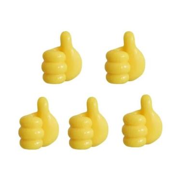 Imagem de Organizador De Cabos De Mesa Clipe Usb Enrolador Polegar Ganchos Mouse