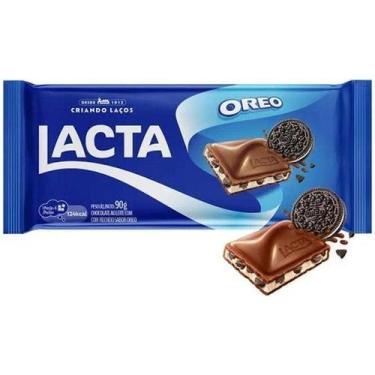Imagem de Kit c/ 4 chocolate ao leite recheio oreo lacta barra - Mondelez Intern