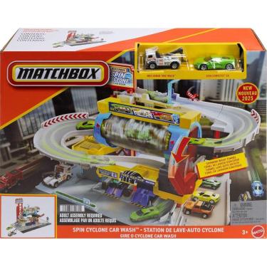 Imagem de Pista - Matchbox - Spin Cyclone - Car Wash MATTEL