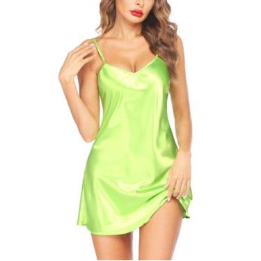 Imagem de Camisola Avidlove Satin Halloween Lingerie Vestido feminino