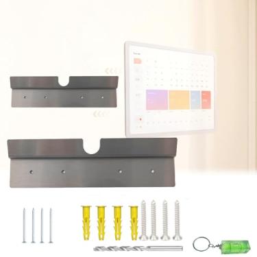 Imagem de CCGRTART Suporte de parede para Skylight Calendário digital de 15 polegadas – Suporte de metal – Inclui kit de nível e montagem - Acessórios para calendário de claraboia