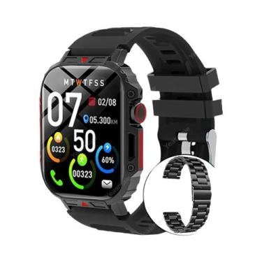 Imagem de Relógio Inteligente Militar Masculino Para Atividades Ao Ar Livre Com 