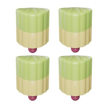 Imagem de WeiLaiKeQi 4 peças suportes para toalhas de mesa grampos para capa de toalha de mesa protetores de canto de configuração rápida para local de trabalho, Verde