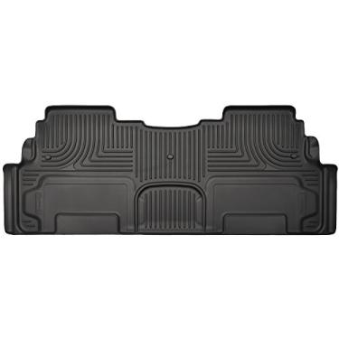 Imagem de Husky Liners - 19211 serve para Buick Enclave 2008-17, Chevrolet Traverse 2009-17, GMC Acadia, 2007-16 GMC Acadia Limited - com 2ª fileira balde assentos Weatherbeater 2º assento tapete preto