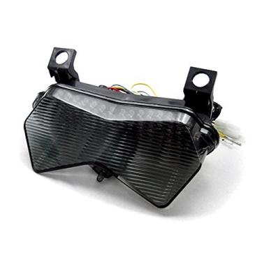 Imagem de PACASK Luzes traseiras de LED com indicadores integrados adequados para ZX6R ZX6RR 636 Z750S Z1000 2003-2006 Smoke
