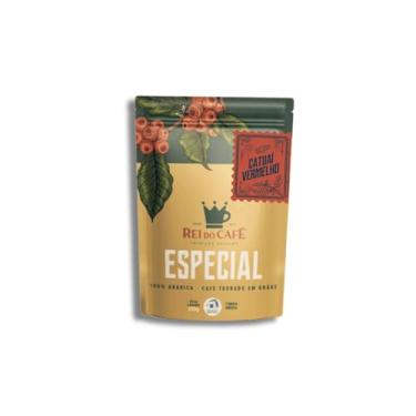 Imagem de Café Especial Rei do Café Catuaí Vermelho Moído 100% Arábica do Sul de Minas Torra Média Sabor Equilibrado e Finalização Doce 250g