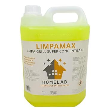 Imagem de Limpamax Limpa Grill 5L | Desengordurante Concentrado para Gordura Pesada | Ideal para Churrasqueiras, Chapas, Grelhas e Fornos