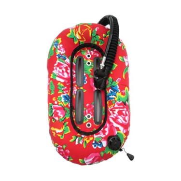 Imagem de Deevoka Asa de donut para mergulho com snorkel Tech com tubo único, 25 libras, asa de donut para mergulho com cilindro único