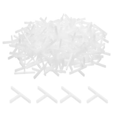 Imagem de Generic 200 peças espaçadores de azulejo 1,5 mm plástico rígido tipo t instalação espaçador de cerâmica clipes de espaçamento para chão de parede