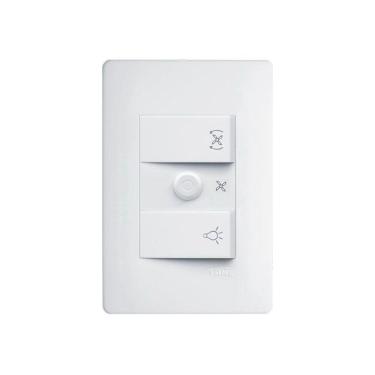 Imagem de Dimmer Variador De Velocidade Fame Habitat Bivolt Branca