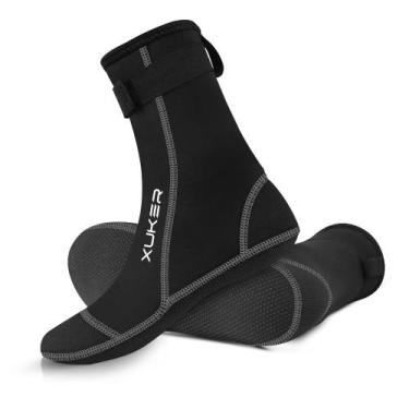 Imagem de Meias de água XUKER Neoprene de 3 mm à prova de areia para esportes aq