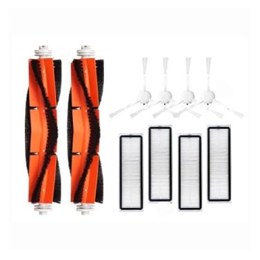 Imagem de Compatible With Xiaomi Mijia 1C 1T STYTJ01ZHM Mi Robot Vacuum Mop Dreame F9 Hepa Filter Main Side Brush Mop Cloth Cleaner Accessories(Plum)