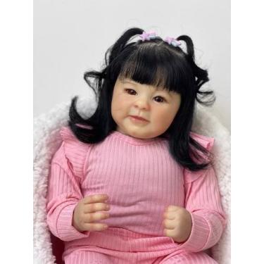 Imagem de Bebê Reborn Princesa Lançamento Corpo Silicone Articulado Toma Banho R