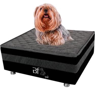 Imagem de Caminha Box Pet com Lençol Impermeável Branco para Gatos e Cachorros 6