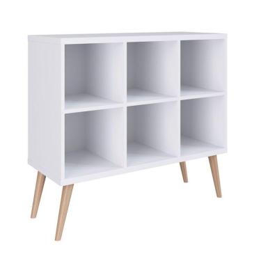 Imagem de Cômoda Retrô Com Nichos Tiffany 100% Mdf