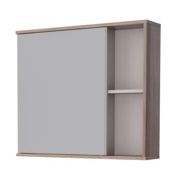 Imagem de Espelheira Em Madeira Nelson Nude Tamarindo