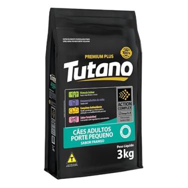 Imagem de Ração Premium Plus para Cães Adultos de Porte Pequeno, Sabor Frango, 3kg