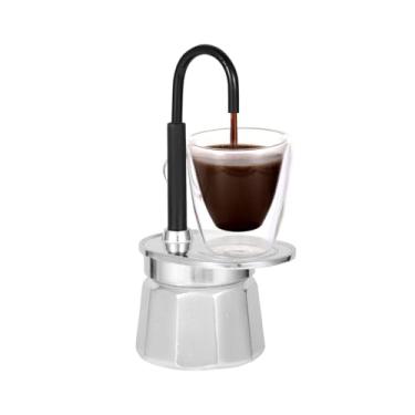 Imagem de Cafeteira | Cafeteira compacta | Chaleira de grau alimentício com tubo de alumínio para casa, cozinha, quintal, mochila, acampamento, jardim, viagem, profissional