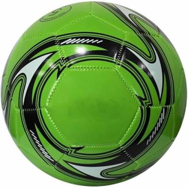 Imagem de Bola de Futebol N5 Oficial, Couro Sintético, 22cm, Costura Reforçada, para Campo e Treino, 420g
