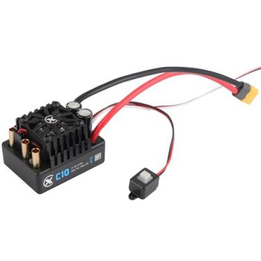 Imagem de XC C10 Sensorless Brushless ESC for RC Car, 2-4S Lipo,120A Continuous Current,4-6A、6.0/7.4V BEC,Applicable to 1/10 Trucks Short Course Monster ON/Off Roads (XT 60)