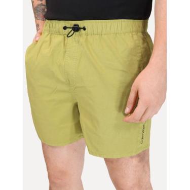 Imagem de Short Calvin Klein Masculino Jeans Color Cós Elástico Silk Lateral Ver