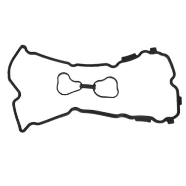 Imagem de Partuto Junta da tampa da válvula Nº A3270JK20B - Junta de vedação da válvula da cabeça do cilindro do carro - para NISSAN 350 2005 - em borracha preta - Junta da tampa do balancim 1 conjunto